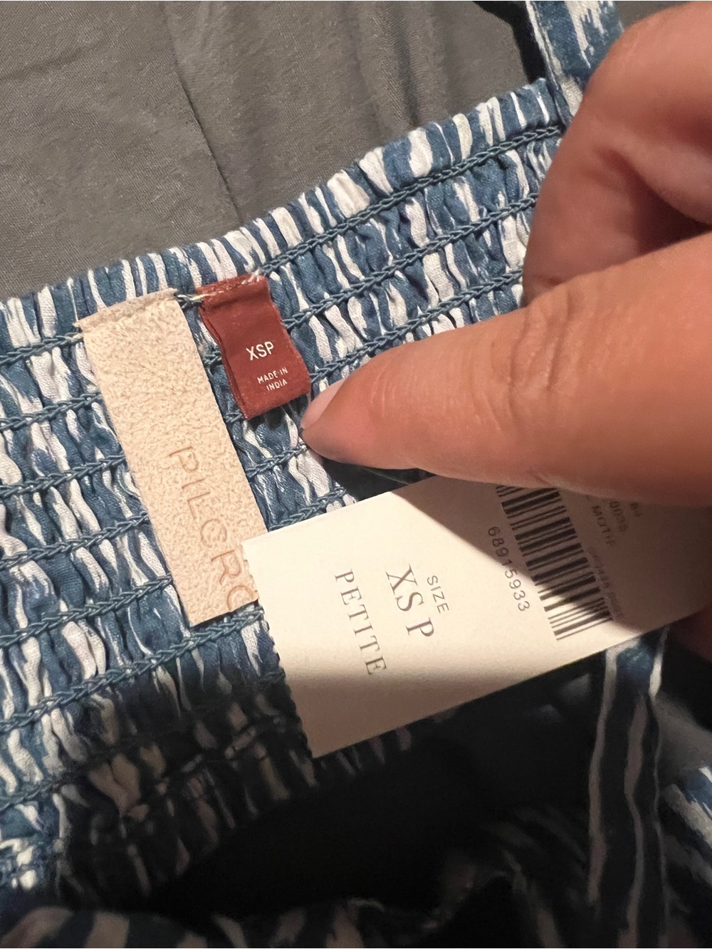 NWT! Anthropologie Pilcro Printed Surf Bra Top sz XSP - Picture 6 of 11